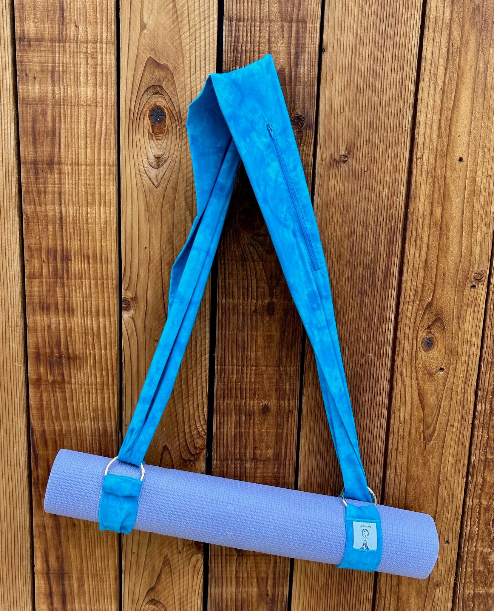 Turquoise Yoga Mat Carrier