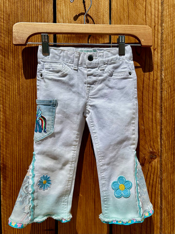 girls flare rainbow dash Size 2T