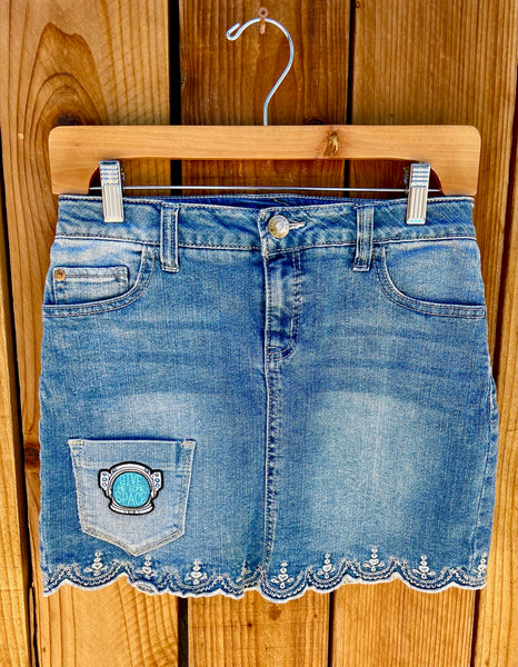 girls skirt space Size 10/12