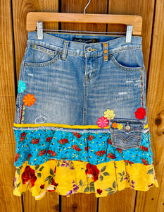 ladies Skirt bright Size 25