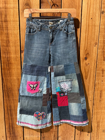 Girls Original butterfly hearts Size 8 1/2
