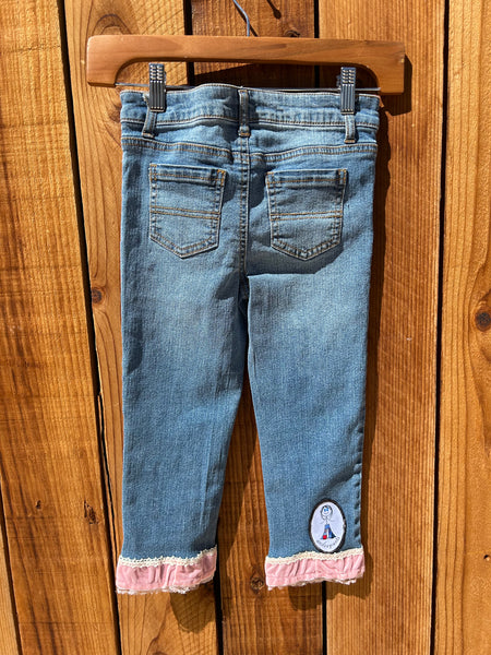 Girls capri pink unicorn Size 10