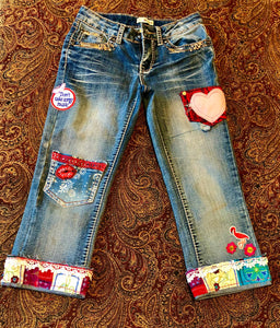 girls capris loves Size 10