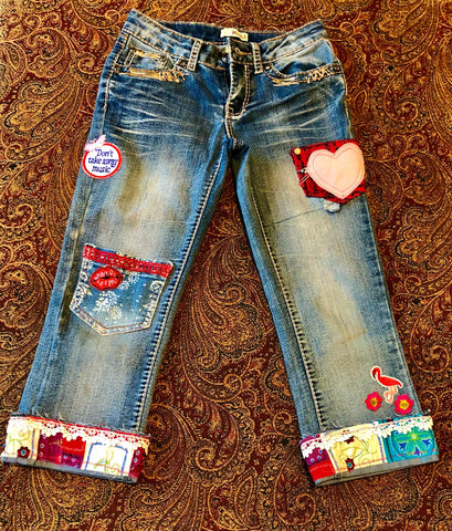 girls capris loves Size 10