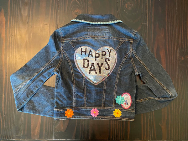 Girls Jean jacket Size M