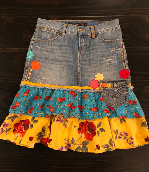 ladies Skirt bright Size 25